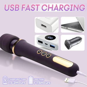 Massaggiatore a bacchetta AV ad alta potenza per stimolazione clitoridea impermeabile per adulti G Spot Sex Toy per donne vibratore di piacere <span class=keywords><strong>intimo</strong></span> - Product Image 4