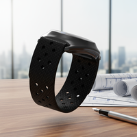Bracelet de sport élastique souple pour la mesure du rythme cardiaque, détecteur optique sans fil pour l'exercice en extérieur