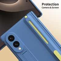 Coque de protection intégrale antichoc avec charnière magnétique et support pour stylet pour Samsung Galaxy Z Fold 8