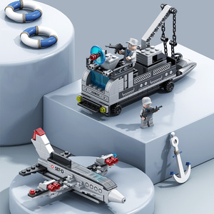 Set de Construcción de Portaaviones 9166, 727 Piezas, Juguete Educativo de Buque de Guerra para Edades de 8 a 13 Años - Product Image 3