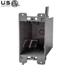 1 गिरोह 20 cu. in Pvc पुराने कार्य विद्युत स्विच/आउटलेट बॉक्स दीवार केबल बॉक्स स्विच के लिए कान के साथ कान के साथ - Product Image 1