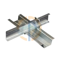 Profil en aluminium de système de suspension de plafond d'oméga de canal de fourrure de haute qualité pour le gypse d'extrémité de plafond