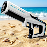 Pistolet à eau électrique automatique à aspiration pour piscine, jouet en plastique, pistolet à eau puissant et étanche pour enfants