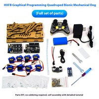 Intelligente Vierbeiner Mechanischer Hund Bionischer Roboter Elektronisches Haustier-Kit Programmier bare Fernbedienungsrobotik-Lernkits