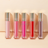 Rouge à lèvres liquide haute pigmentation, gloss à lèvres velours, longue tenue, imperméable, non transférable, maquillage pour les lèvres, étiquette privée, logo personnalisé