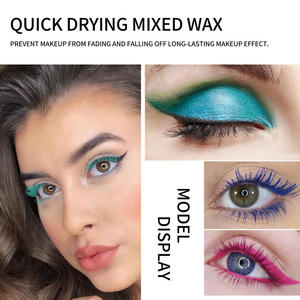 Mascara coloré VIOLA HOUSE en gros, logo personnalisé, waterproof, anti-bavures, facile à enlever, teinture <span class=keywords><strong>pour</strong></span> cils, usine <span class=keywords><strong>de</strong></span> maquillage - Product Image 5