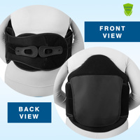 Ceinture de soutien lombaire à profil bas de 10 pouces avec poulie, élastique et réglable, pour le soutien de la colonne vertébrale