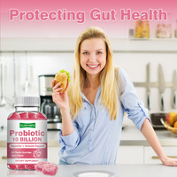 Usine En Gros Pectine Gummy Probiotic 10 Milliards Gummies Digestive + Iammune Supplément De Soutien D'origine Naturelle