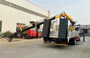Camión <span class=keywords><strong>Grúa</strong></span> Hidráulica ISUZU 4x2 Versátil de 8 Toneladas <span class=keywords><strong>para</strong></span> Carga de Residuos y <span class=keywords><strong>Madera</strong></span> <span class=keywords><strong>con</strong></span> <span class=keywords><strong>Grúa</strong></span> Montada en el Camión - Product Image 5