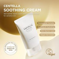 Crème apaisante SKIN1004 Centella, hydratant pour le visage à la Centella Asiatica, crème hydratante coréenne à la Centella pour apaiser la peau