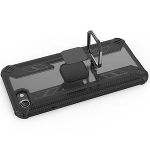 Armure Étui de Téléphone pour iPhone <span class=keywords><strong>SE</strong></span> <span class=keywords><strong>2020</strong></span> Antichoc magnétique Voiture Support De Bague TPU Couverture Arrière - Product Image 6