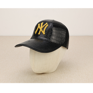 ZENOS High-end Custom Genuine Leather Waterproof <b>Baseball</b> <b>Cap</b> with 3D Embroidered logo Sports Golf & Travel Hat - Product Image 3