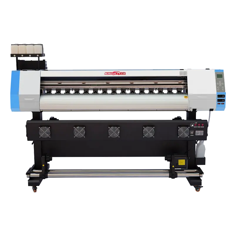 Best Prices of Printing Machines Indoor and Outdoor Four Color Digital Flax PVC Vinyl Big Printing Machine For Stickers Leather