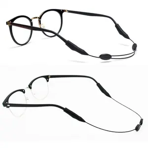 Snap on di stile elastico occhiali cinghia regolabile per lo sport occhiali adulto occhiali cinghia