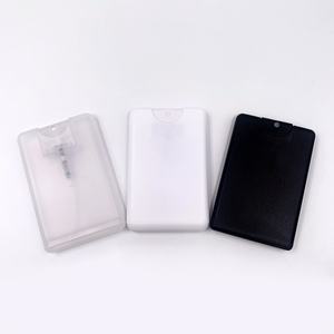 Botella Redonda de Perfume en Aerosol de 20 ml, Botella de Plástico PETG Transparente Portátil, Botella de Spray Oral Tipo Push - Product Image 4