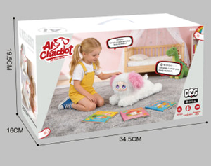 Nouveau produit : Jouet intelligent IA Deepseek, chat en peluche <span class=keywords><strong>Tamagotchi</strong></span> interactif vocal, qui fait la queue, communique et cligne des yeux, cadeau pour fille - Product Image 5