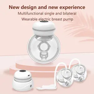 पहनने योग्य उपकरणों M2 360ml स्तन वृद्धि पंप मशीन इलेक्ट्रिक पहनने योग्य स्तन पंप