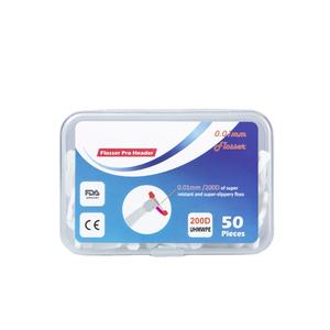 Replaceable Head <b>Dental</b> Floss Pick 50 Pcs in a PP Box Versatile & Convenient <b>Flossers</b> - Product Image 1