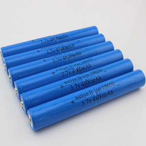 แบตเตอรี่ลิเธียมไอออน Weive 18650 3.7V 4800mAh สำหรับอุปกรณ์อิเล็กทรอนิกส์สำหรับผู้บริโภค - Product Image 1