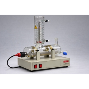 Unité de distillation d'eau en verre borosilicate série OPTI avec chauffage en quartz, distillateur d'eau de laboratoire - Product Image 1