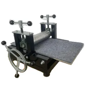 Kunstlieferant Doppelwalze Druckmaschine Schreibtisch Platte Walze für Ton