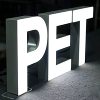 Free-Custom-design Offre Spéciale Front Lit Acrylique 3D Super Lettre Signe