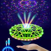 2022 yeni uzaktan kumanda hava fotoğrafçılığı uçak İha oyuncaklar çocuk yedi ışıkları UFO hareket gökyüzü yıldız sensör topu