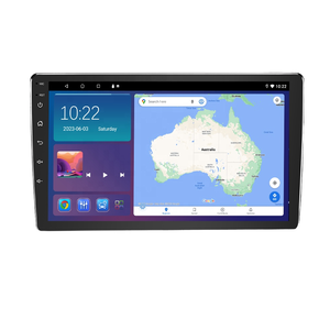 SH <span class=keywords><strong>2</strong></span> Din Android 7 \ "9 \" 10 \ "araba için DVD OYNATICI dahili GPS RAM 4GB 64GB ROM Bt FM dijital sinyal İşlemci Stereo radyo - Product Image 2