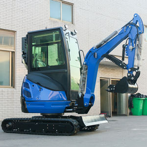 Excavator Crawler 2 Ton, Pengiriman Gratis, Mini Excavator dengan Blade Bulldozer, Mesin Kubota Excavator Kecil 2 Ton, Harga Excavator Cina - Product Image 1