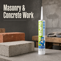 Adhésif personnalisé sans clou, résistant aux intempéries, anti-moisissure, durcissement stable pour les travaux de construction