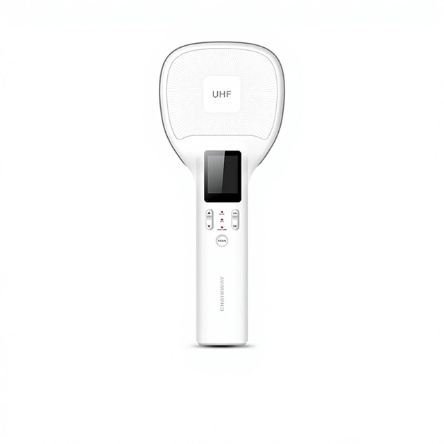 Handheld UHF RFID Reader Impinj Gen2X EPC ISO18000-6C 31m Long Range Barcode Scanner for Warehouse Asset Management