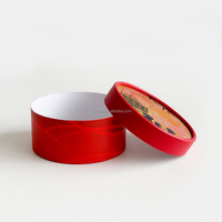 Tube en carton kraft écologique de qualité alimentaire personnalisé pour bonbons, boîte cylindrique en papier, emballage en tube de papier pour compléments alimentaires
