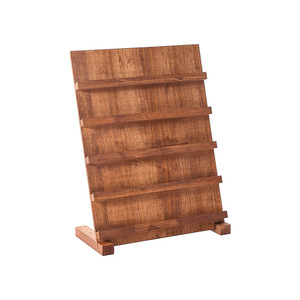 Solid Wood <b>Display</b> Rack Multi Layer Jewelry Stand Rustic Home Decor Shandong Made Durable - Product Image 5