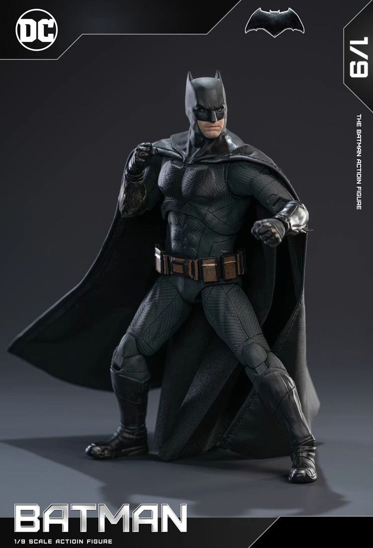Figurine Batman Blindé – Justice League, échelle 1/9, Modèle Armure, Collection 2024
