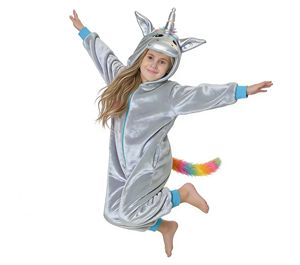 Pijama <span class=keywords><strong>de</strong></span> Terciopelo y Algodón Ecológico para Niños, Diseño <span class=keywords><strong>de</strong></span> Unicornio, Ropa <span class=keywords><strong>de</strong></span> Dormir <span class=keywords><strong>de</strong></span> Dibujos Animados, Regalo <span class=keywords><strong>de</strong></span> Navidad para las Cuatro Estaciones - Product Image 3