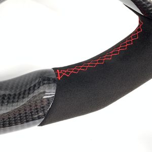 พวงมาลัยคาร์บอนไฟเบอร์<span class=keywords><strong>ราคา</strong></span>ประหยัดคุณภาพเยี่ยมสำหรับมิตซูบิชิ อีโว เอ็กซ์ - Product Image 4