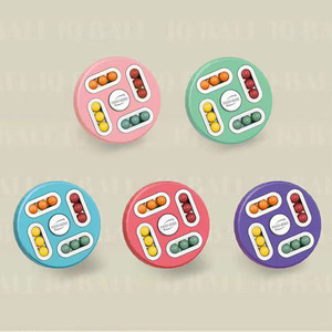 Cubo Rotante Magico Giocattolo per <span class=keywords><strong>Età</strong></span> 2-4 Anni e 5-7 Anni, Trottola Antistress per Adulti e Bambini con <span class=keywords><strong>Autismo</strong></span> - Product Image 6