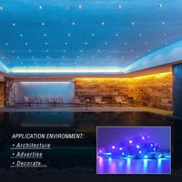 Bande LED RVB VH SMART LIGHTING 30 pixels IP20 haute luminosité DC12V pour éclairage d'ambiance dynamique de scène, karaoké et bar