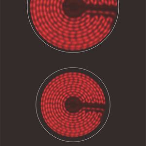 Vente en gros de plaques de cuisson en céramique ETL à deux brûleurs, cuisinière infrarouge multifonctionnelle avec minuterie - Product Image 5