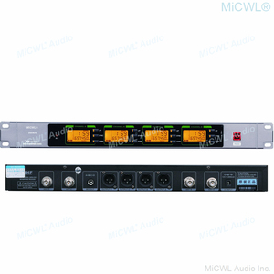 MiCWL-Sistema de micrófono inalámbrico Digital ew400 G4, 4 canales, KTV <span class=keywords><strong>Home</strong></span>, DJ, juegos de micrófonos de <span class=keywords><strong>Karaoke</strong></span>, 4 auriculares de mano - Product Image 5