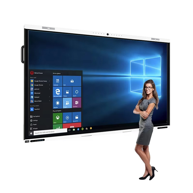 4K Smart Classroom Digital Board 75 86 98 100 110 55 65 Inch for Teaching School  Smart Boards  Panels