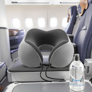 หมอนรองคอรูปตัวยูสำหรับเดินทาง ทำจากเมมโมรี่โฟมแบบคืนตัวช้า ใช้ได้ทั้งในรถยนต์และที่ทำงาน รองรับการงีบหลับอย่างสบาย ใช้เป็นที่พักคอในรถยนต์ได้ - Product Image 5