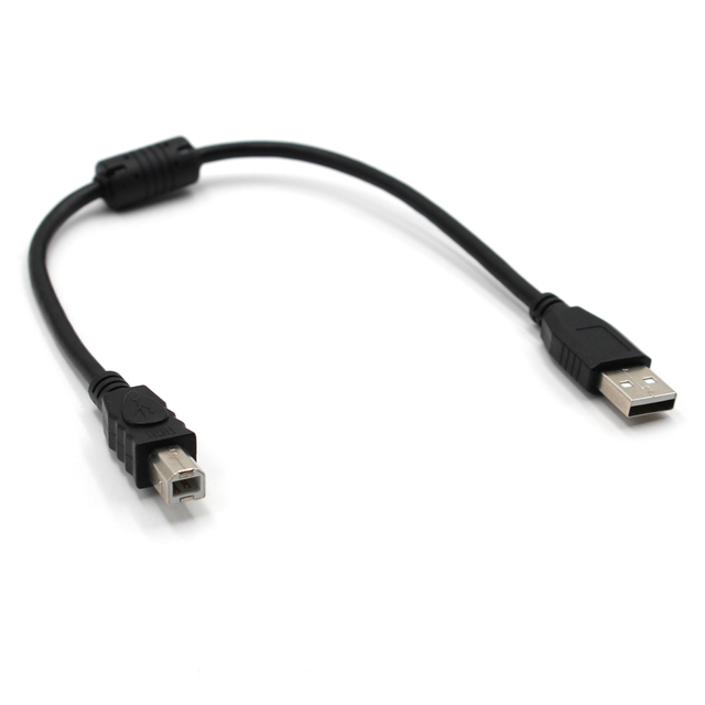 USB B Male to USB B Female Print Cable High-Speed USB 2.0/3.0 for Canon Samsung HP Epson Printers CE Certified