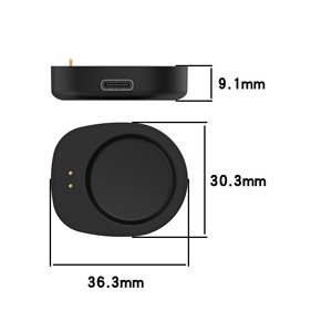 Cable de Carga para <span class=keywords><strong>Amazfit</strong></span> Huami Bip Max/Active 3 y <span class=keywords><strong>Cargador</strong></span> con Interfaz Magnética para Correa <span class=keywords><strong>Amazfit</strong></span> Helio - Product Image 5