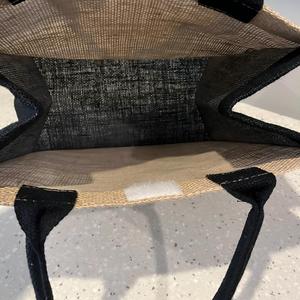 Promotional Custom Reusable DIY Eco-friendly Jute Shopping Bag Jute Bag Wholesale Burlap Jute <b>Tote</b> Bags With Custom Printed Logo - Product Image 5