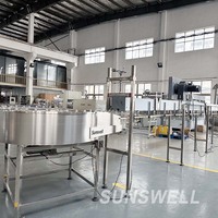 Nouveau produit 2026 pour le marché américain : Ligne de remplissage d'eau entièrement automatique 240000 BPH