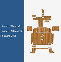 Revêtement de sol en mousse EVA pour bateau Heroes Foam 2005 Wellcraft 270 Coastal