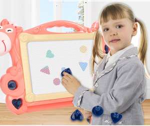 Tavolo da disegno magico magnetico Unisex di vendita calda per bambini in plastica può strofinare bordo per età da 5 a 7 anni - Product Image 2