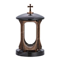 Lanterne funéraire en bronze de fabrication chinoise en gros, lanterne de tombe, lanterne à bougie européenne