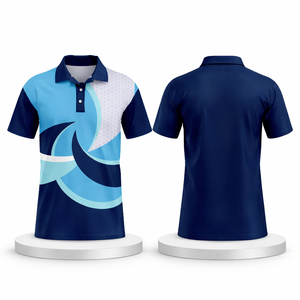 Camiseta Polo Deportiva para Hombre, de Secado Rápido, Manga Corta, Ligera, para Golf, Entrenamiento y Deportes - Product Image 1